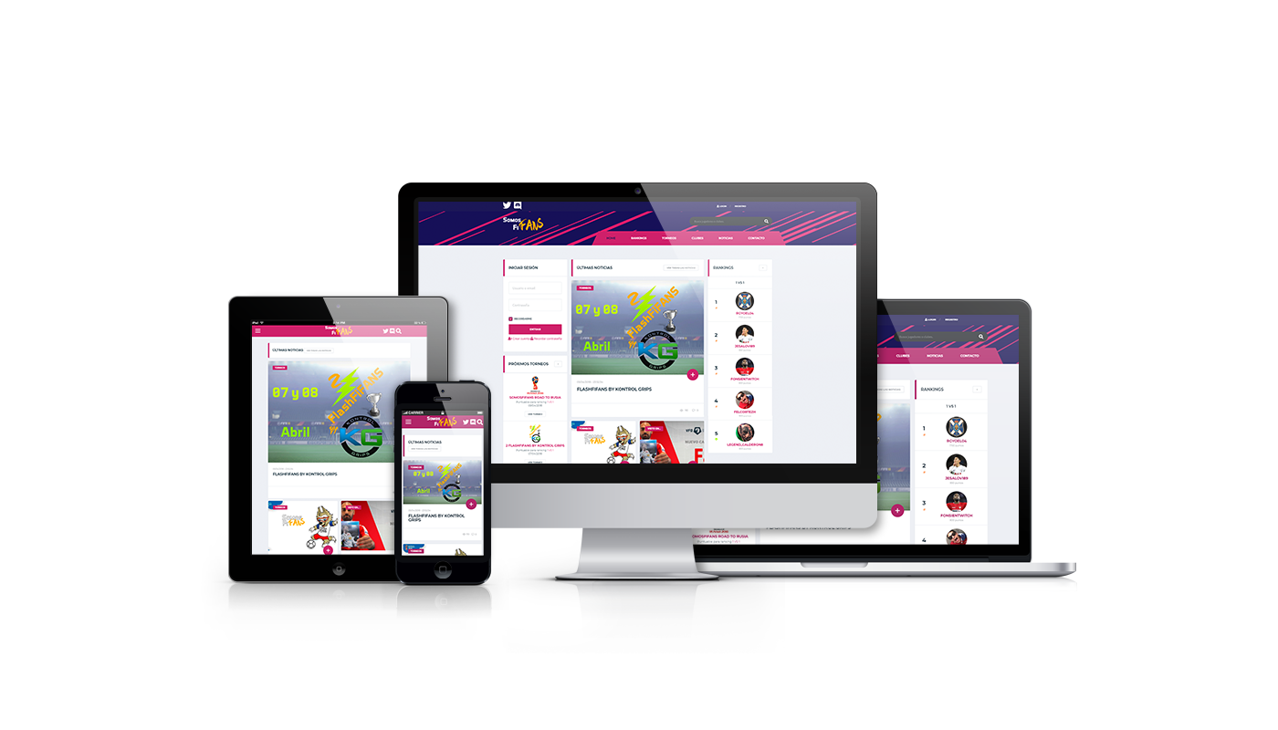 Desarrollo web integral página comunidad de usuarios fifa para playstation Desarrollo web integral página comunidad de usuarios fifa para playstation