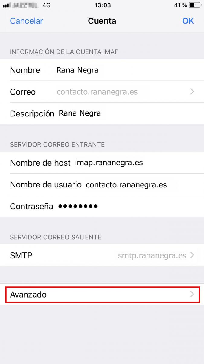 Cómo configurar los servidores de correo en Iphone