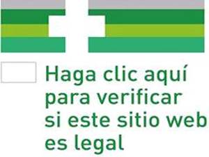 Logo identificativo de farmacias online legales