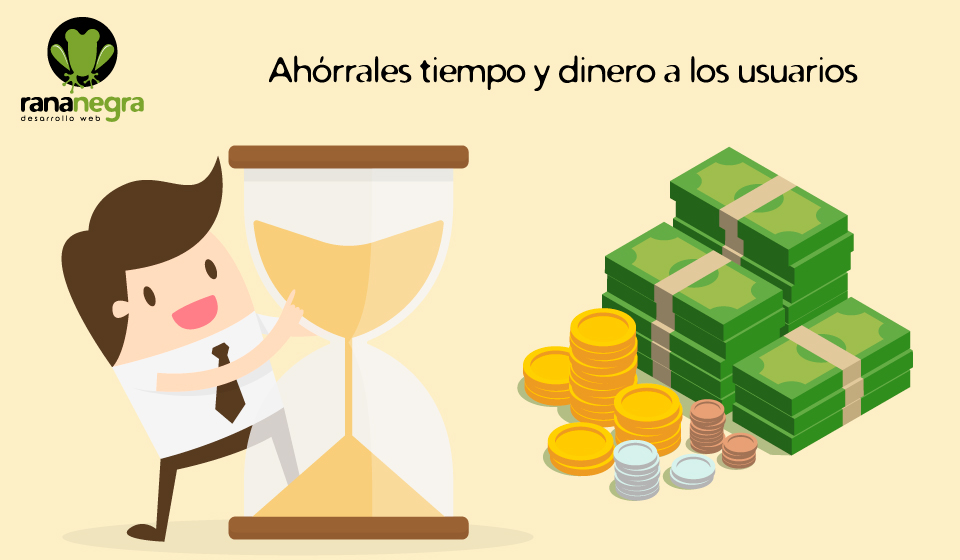 Haz tu los usuarios ahorren tiempo y dinero