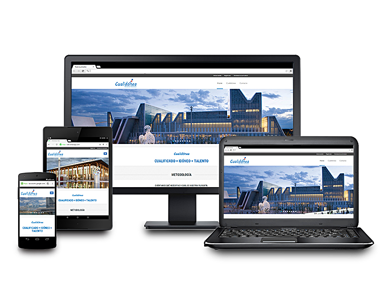Desarrollo web cualidonea.es