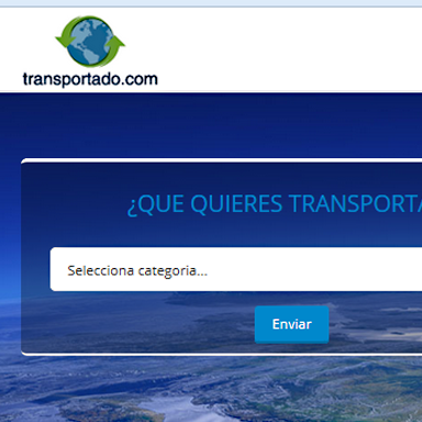 Desarrollo aplicación web Transportado.com